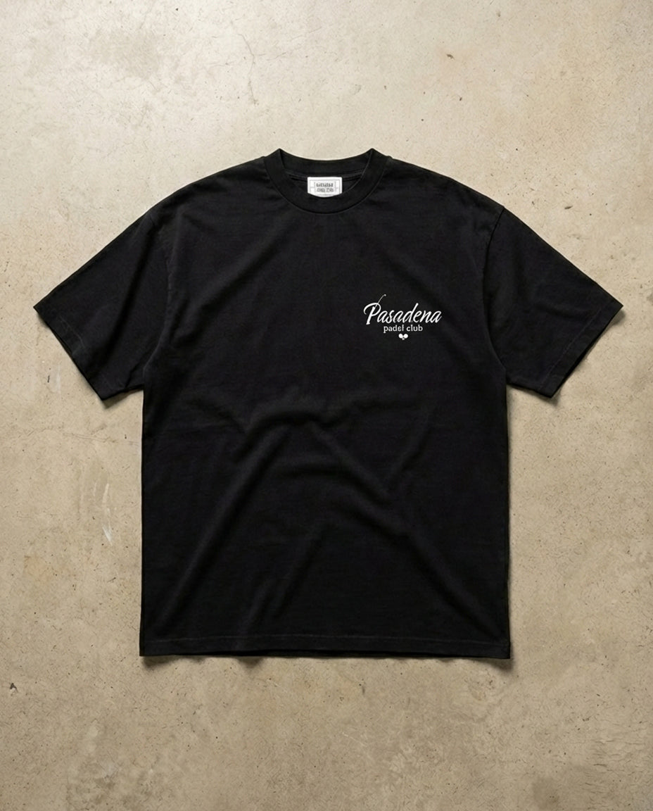 Signature Script Tee | Black