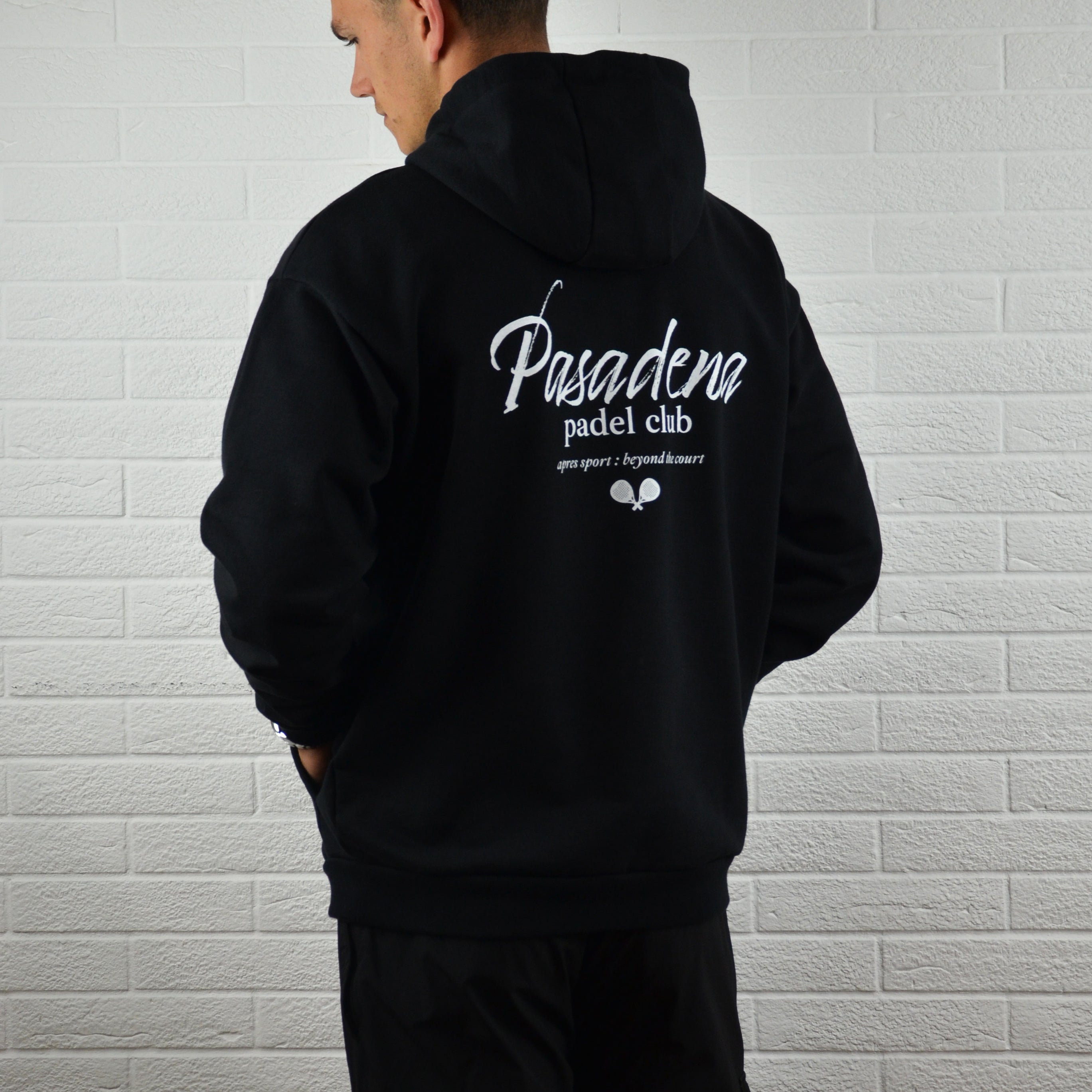 Signature Script Hoodie | Black
