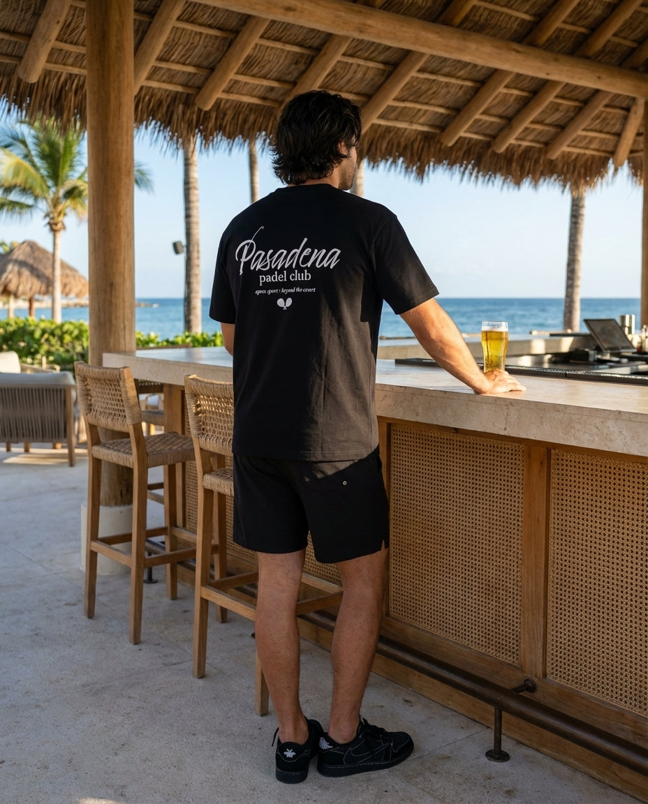 Signature Script Tee | Black