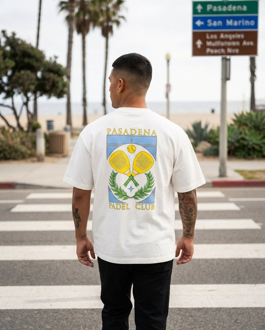 PPC Court Tee | White